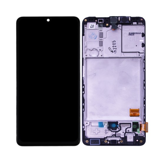 Touch+Display+Frame Samsung Galaxy A41 2020/A415 Service Pack Black